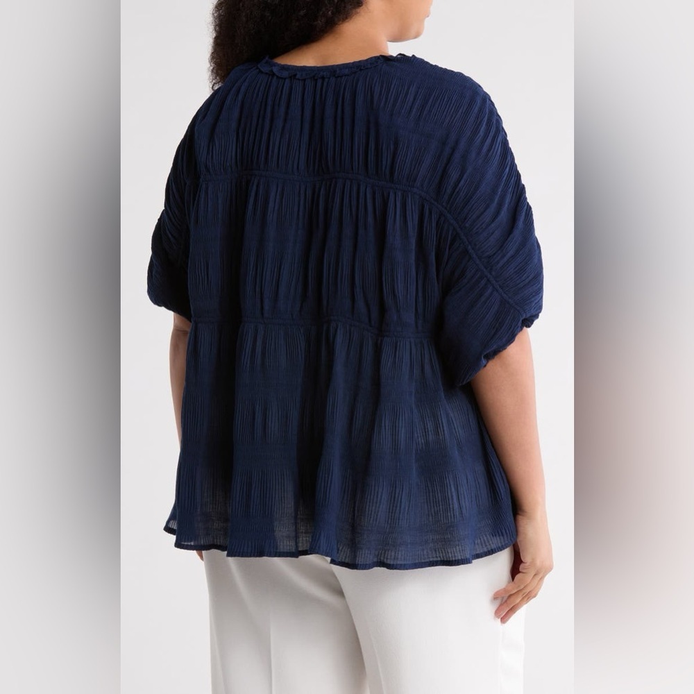 Max Studio Midnight Blue Blouse 💙
NEW WITH TAGS 🏷️ - Picture 11 of 11